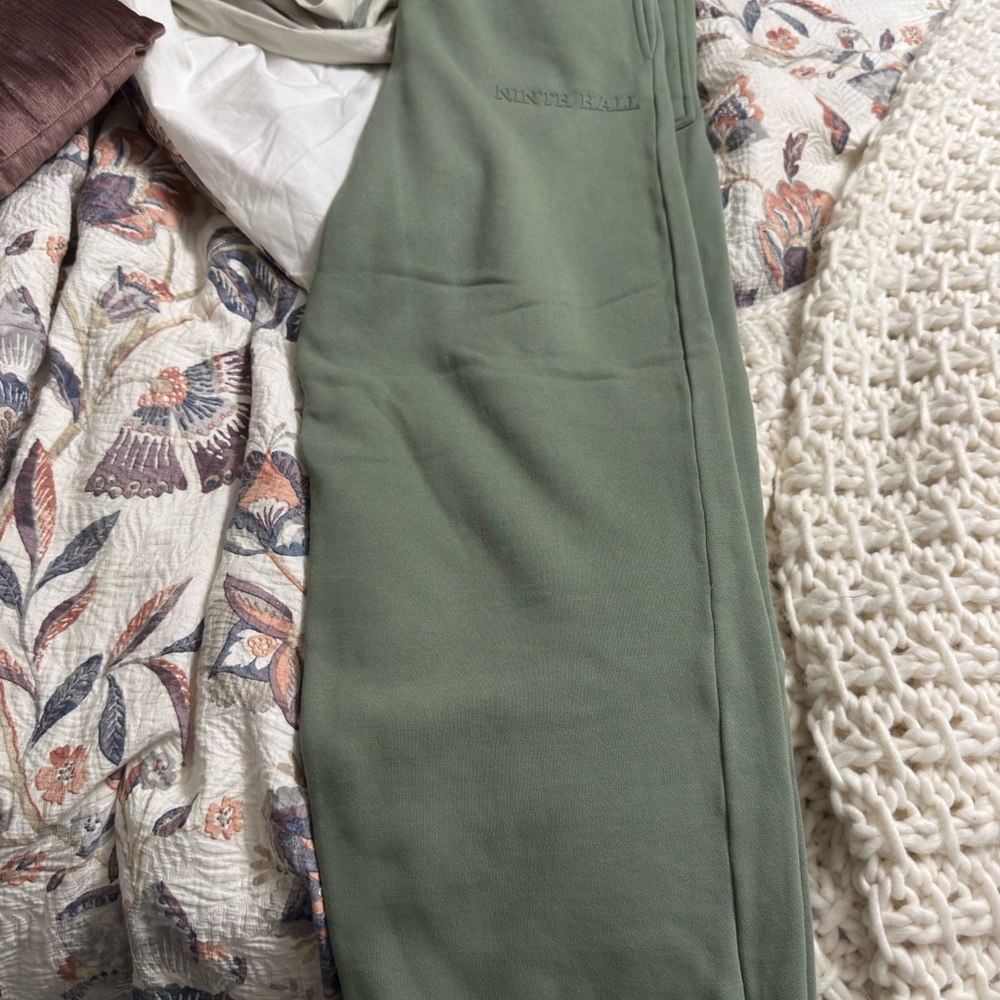 Ninth Hall Green Sweatpants for Men
